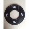 Klika -  Maatring 9cm zwart/wit 76