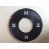 Klika -  Maatring 9cm zwart/wit M