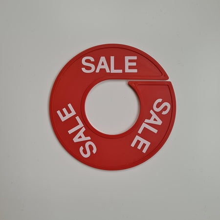 Klika - Größenring 9cm rot/weiß ANGEBOT