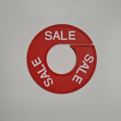 Klika - Größenring 9cm rot/weiß ANGEBOT