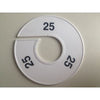 Klika -  Maatring 11cm wit/zwart 25