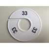 Klika -  Maatring 11cm wit/zwart 33