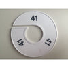 Klika -  Maatring 11 cm wit/zwart 41