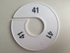 Klika -  Maatring 11 cm wit/zwart 41