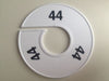 Klika -  Maatring 11 cm wit/zwart 44