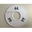 Klika -  Maatring 11 cm wit/zwart 44