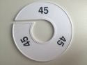 Klika -  Maatring 11 cm wit/zwart 45
