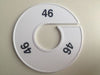 Klika -  Maatring 11 cm wit/zwart 46