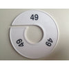 Klika -  Maatring 11 cm wit/zwart 49