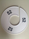 Klika -  Maatring 11 cm wit/zwart 52