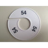 Klika -  Maatring 11 cm wit/zwart 54