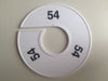 Klika -  Maatring 11 cm wit/zwart 54