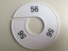 Klika -  Maatring 11 cm wit/zwart 56