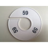 Klika -  Maatring 11 cm wit/zwart 59
