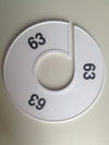 Klika -  Maatring 11 cm wit/zwart 63