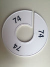 Klika -  Maatring 11 cm wit/zwart 74
