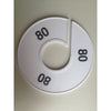 Klika -  Maatring 11 cm wit/zwart 80