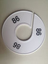 Klika -  Maatring 11 cm wit/zwart 86
