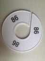Klika -  Maatring 11 cm wit/zwart 86