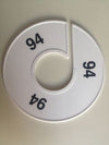 Klika -  Maatring 11 cm wit/zwart 94