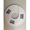 Klika -  Maatring 11 cm wit/zwart 122
