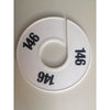 Klika -  Maatring 11 cm wit/zwart 146