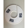 Klika -  Maatring 11 cm wit/zwart 158