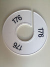 Klika -  Maatring 11 cm wit/zwart 176