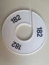 Klika -  Maatring 11 cm wit/zwart 182