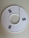 Klika -  Maatring 11 cm wit/zwart S