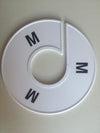 Klika -  Maatring 11 cm wit/zwart M