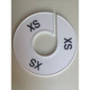 Klika -  Maatring 11 cm wit/zwart XXS