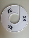 Klika -  Maatring 11 cm wit/zwart XXS