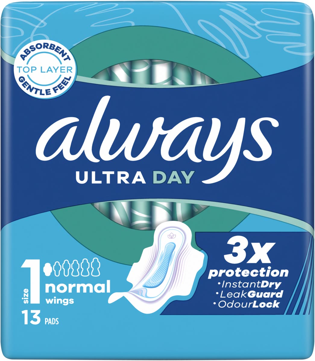 Always - Ultra Day Damenbinden Normal, Packung à 13 Stück
