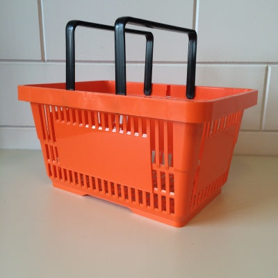 Klika - Einkaufskorb orange 2 Griffe 22 Liter