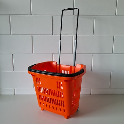 Klika - Einkaufswagen 34L Shop Roll orange 4 Stück