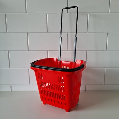 Klika - Einkaufswagen 34L Shop Roll rot 4 Stück