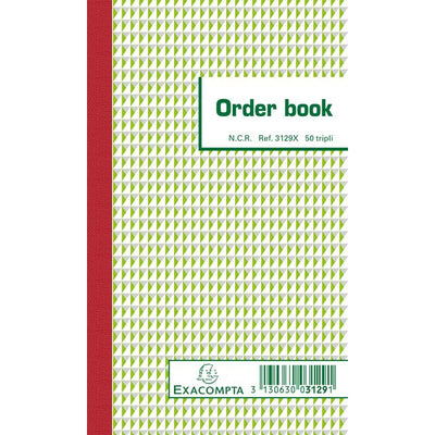Exacompta - Bestellbuch 175x105mm 50x3 Blatt