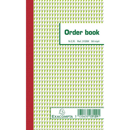 Exacompta - Bestellbuch 175x105mm 50x3 Blatt
