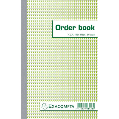 Exacompta - Bestellbuch 210x135mm 50x2 Blatt