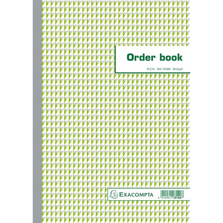 Exacompta - Bestellbuch 297x210mm 50x2 Blatt | 5 Stück