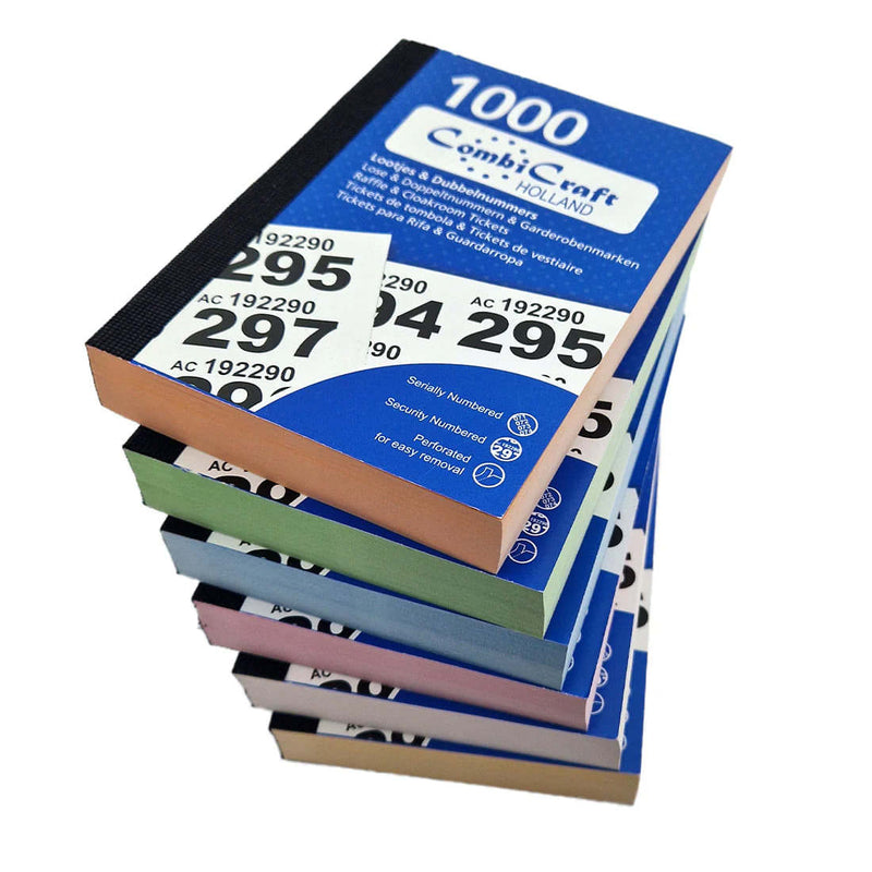 Combicraft - Zahlenblock 1-1000 sortiert 6 Stück