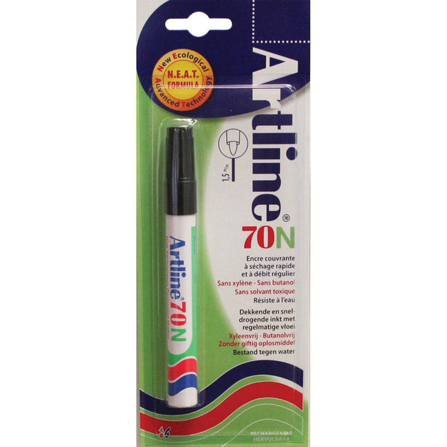 Artline - Permanentmarker 70N schwarz, im Blister