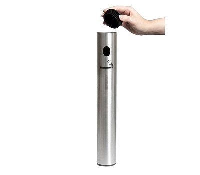 Klika - Aschenbecher-Wandmodell für den Außenbereich aus Metall, 2 Stück
