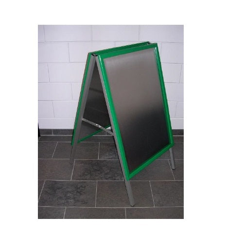 Klika - Gehwegschild 70x100 cm grünes Faltprofil