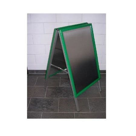 Klika - Gehwegschild 70x100 cm grünes Faltprofil