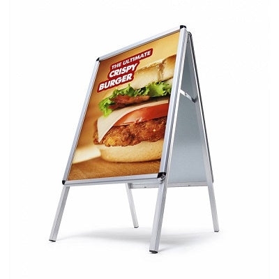 Klika - Gehwegschild 59x84 cm ALU Rondo A1