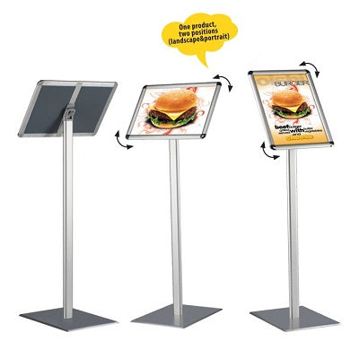 Klika - Info Standard 30x42 cm ALU Faltprofil 2 Stück