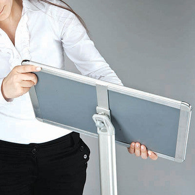 Klika - Info Standard 21x30 cm Alu-Faltprofil 2 Stück