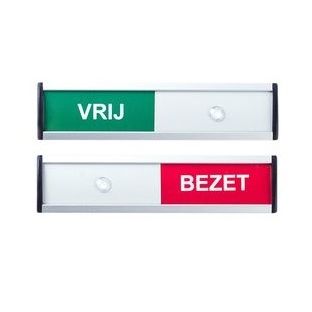 Klika - Türschild FREI / BESETZT 125x30mm